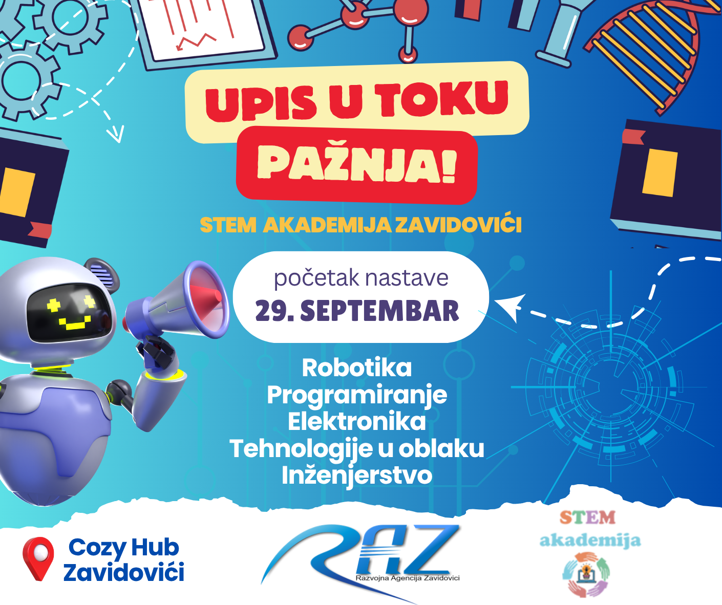 Otvoren upis na STEM Akademiju